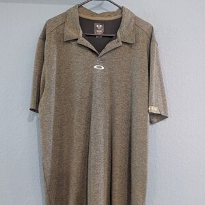 Oakley Men's Charcoal Polo Shirt